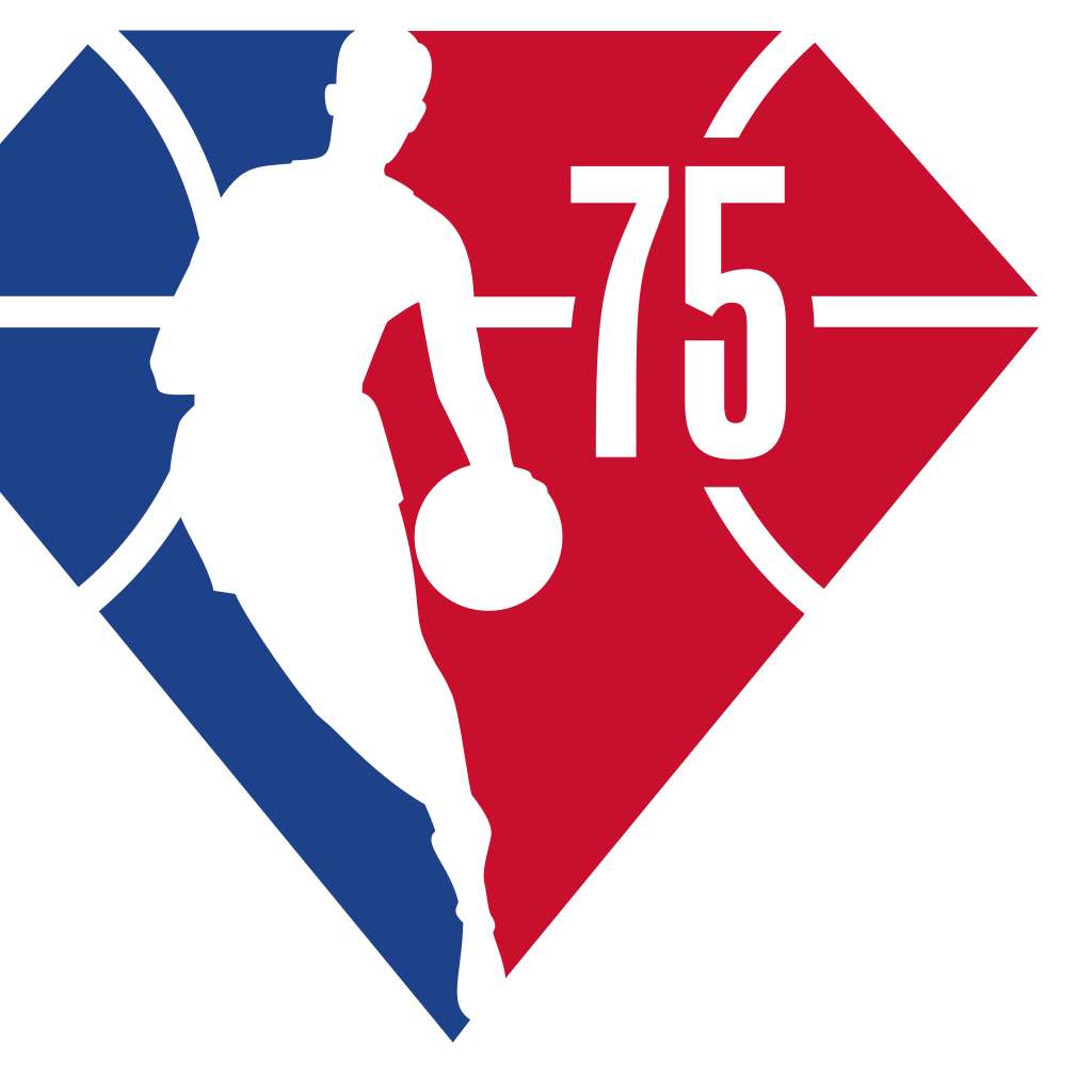 Логотип NBA 75 онлайн пазл