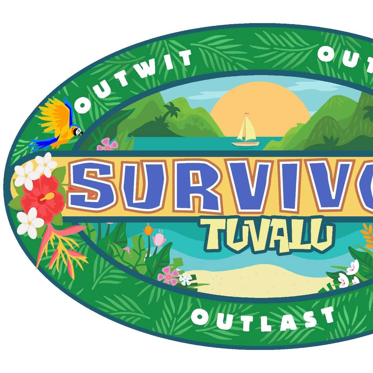 Tuvalu-Schiebepuzzle Online-Puzzle