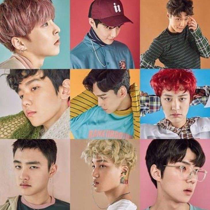 exo lucky one online puzzle