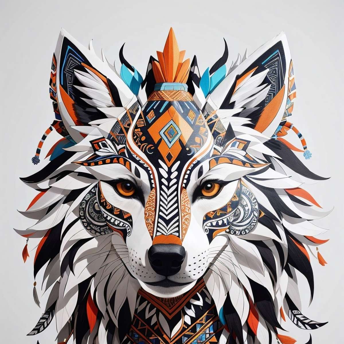 witte wolf online puzzel