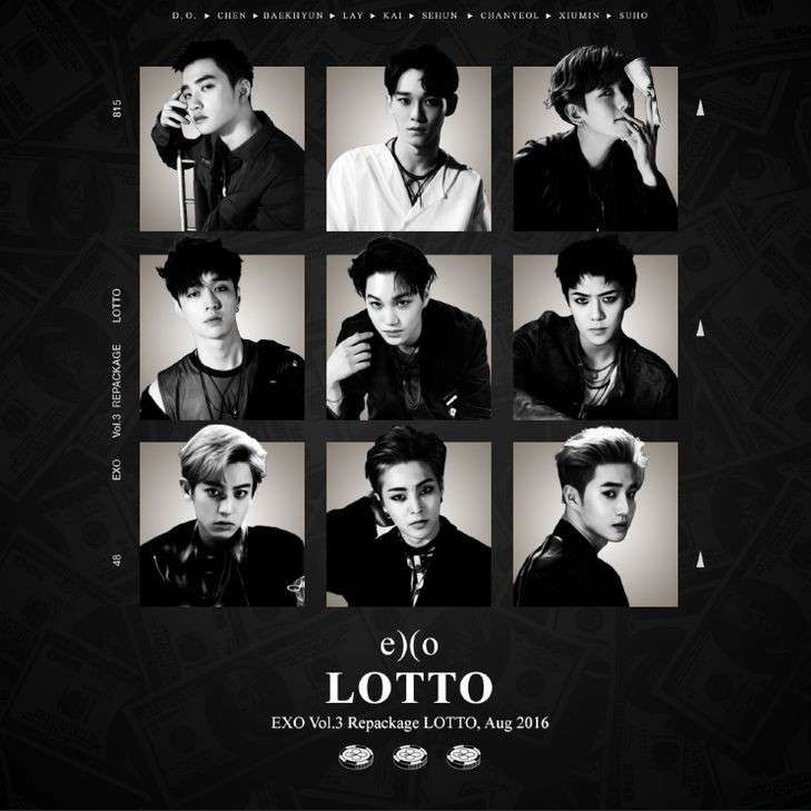 exo lotto glidande pussel online