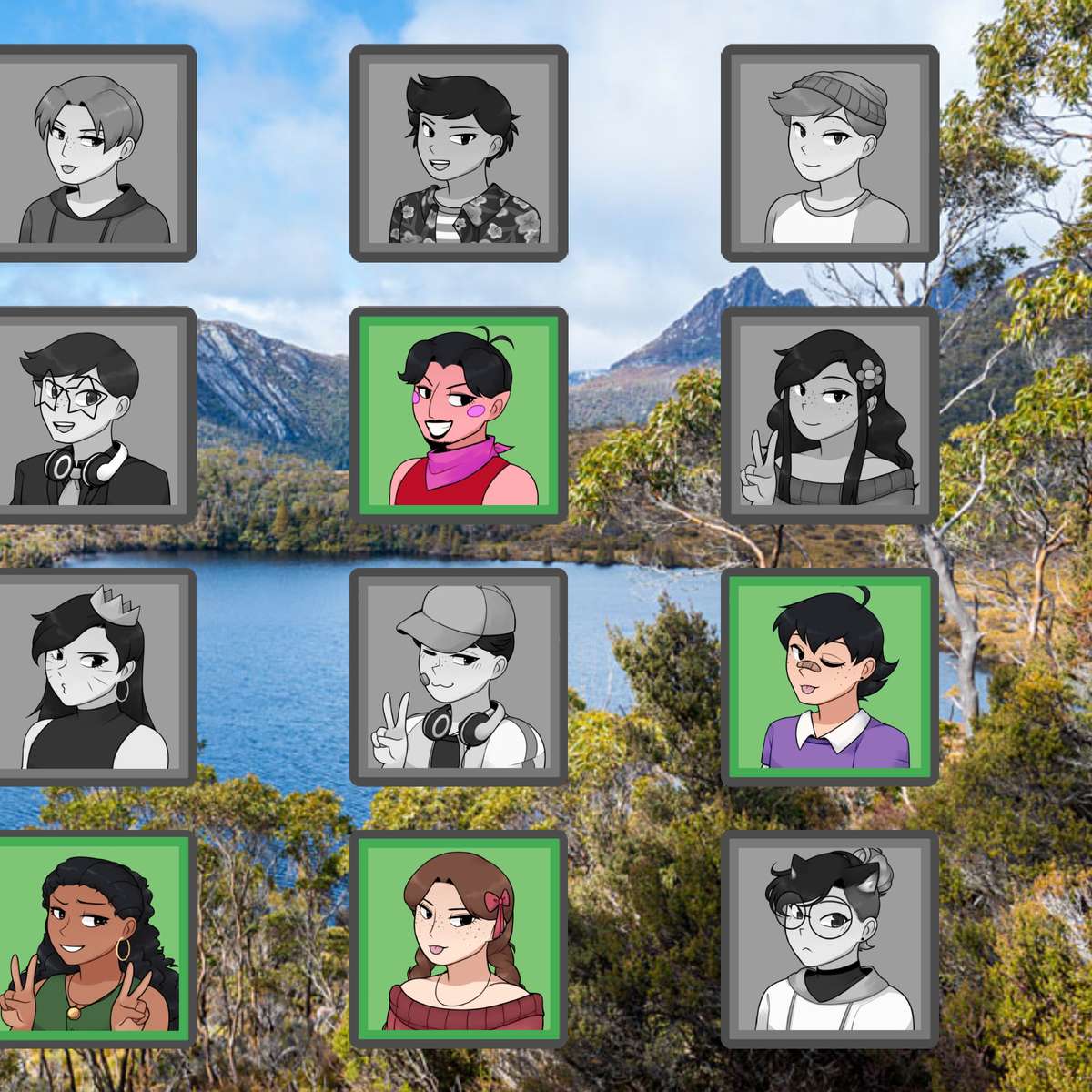 Survivor Tasmania F4 sliding puzzle online