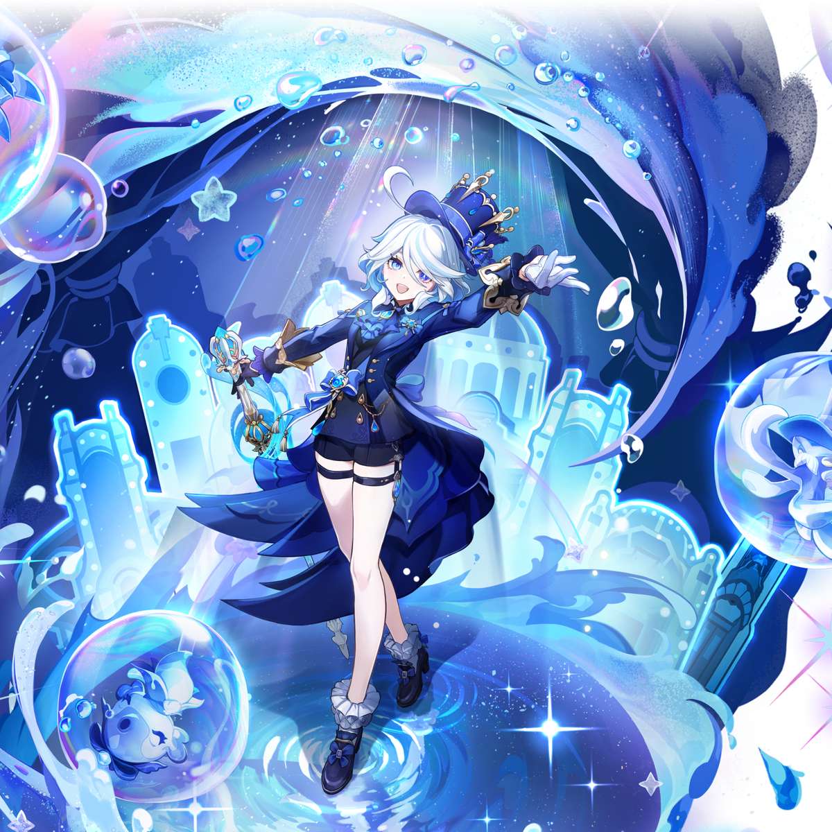 furina genshin-impact online puzzel