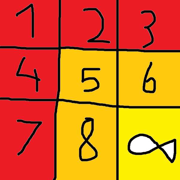 1-8 puzzle puzzle online