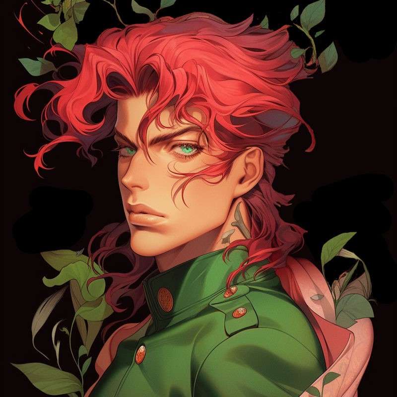 jjba p3 kakyoin noriaki puzzle coulissant en ligne