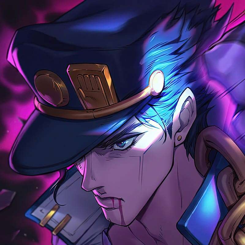 jotaro kujo p3 jjba Online-Puzzle