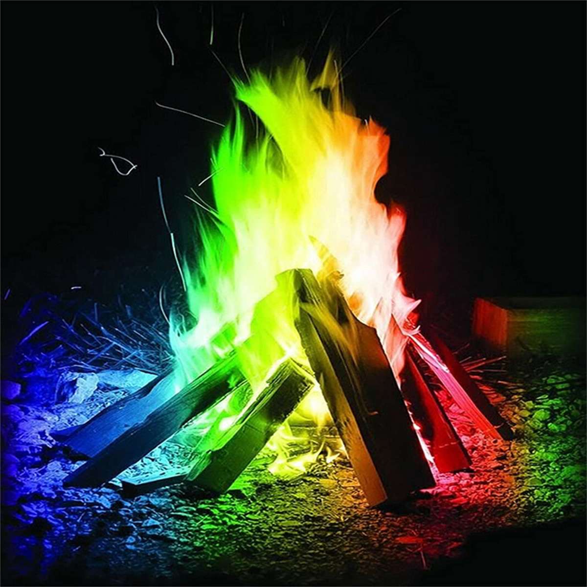 Fabrication de feu de fluorvivant puzzle en ligne