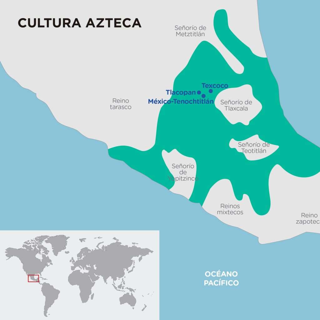 Mapa da civilização asteca puzzle deslizante online