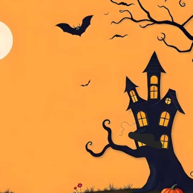 Casse-tête d'Halloween puzzle en ligne