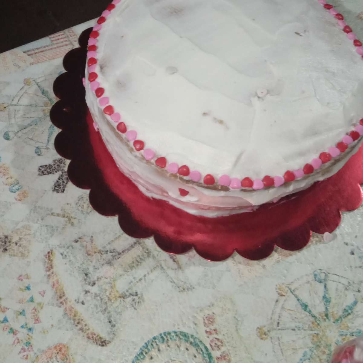 Torta blanca rompecabezas en línea