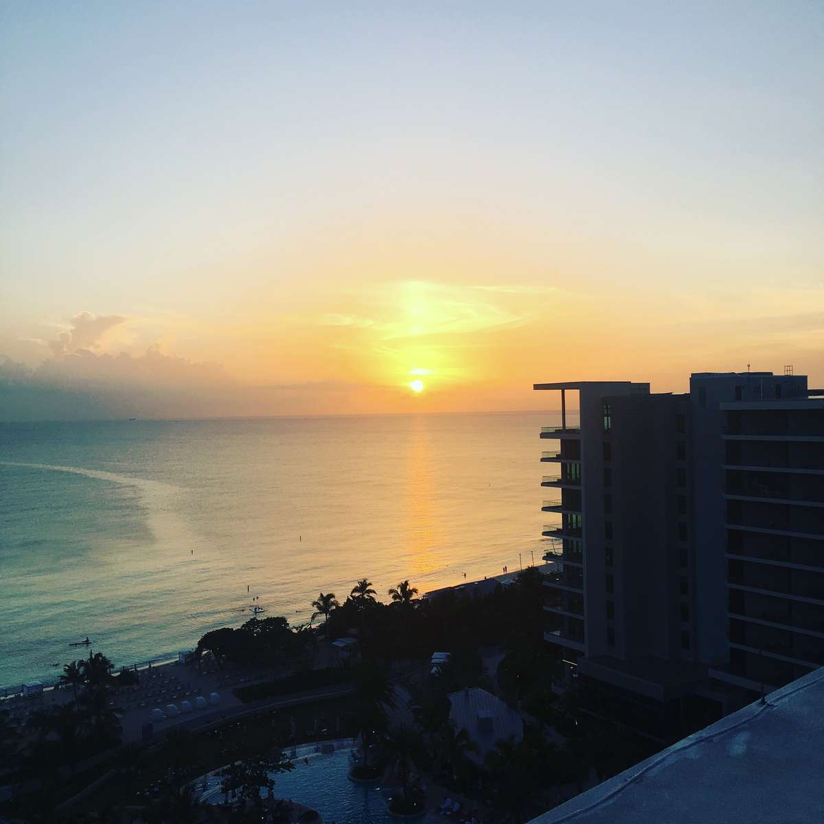 Caribbean Sunset sliding puzzle online