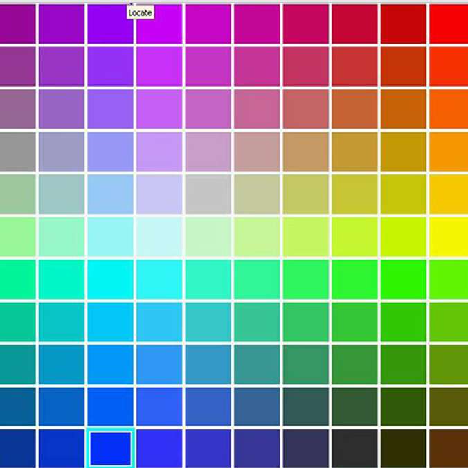 カラーテーブルパズル オンラインパズル