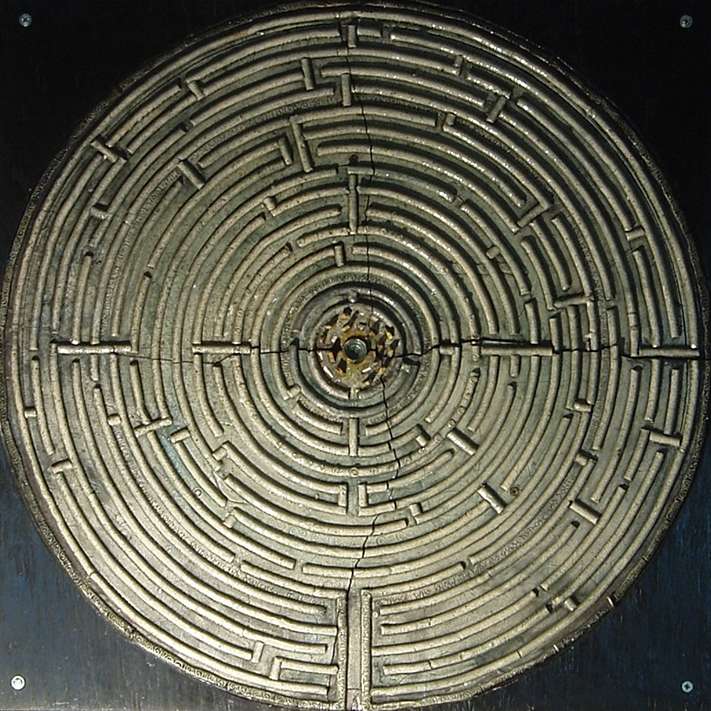 円形迷路 スライディングパズル・オンライン