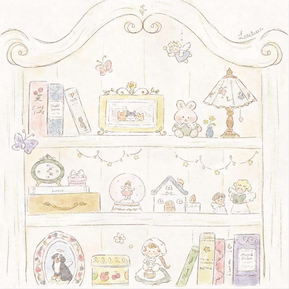 Bücherschrank Online-Puzzle