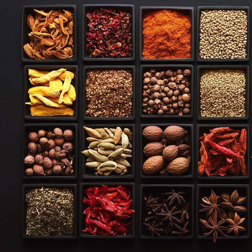 24スパイス-64個 スライディングパズル・オンライン