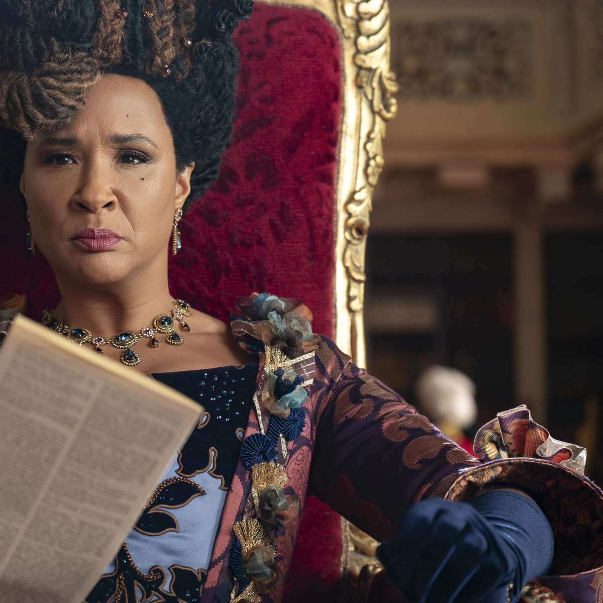 Queen Charlotte posuvné puzzle online