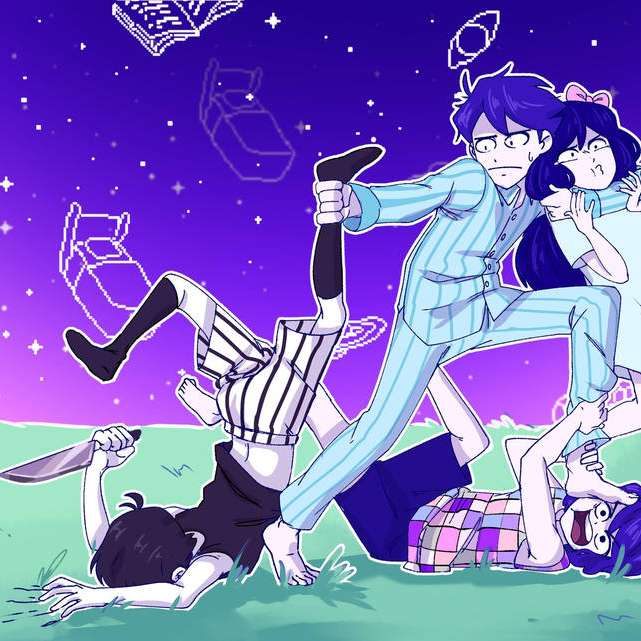 omori/hero/omori/kel/aubrey sliding puzzle online