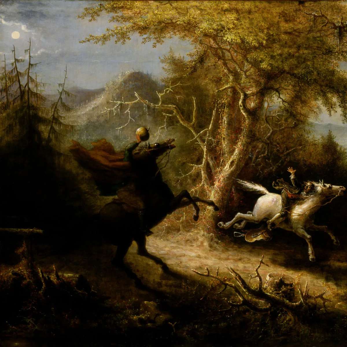 Die Legende von Sleepy Hollow Schiebepuzzle online