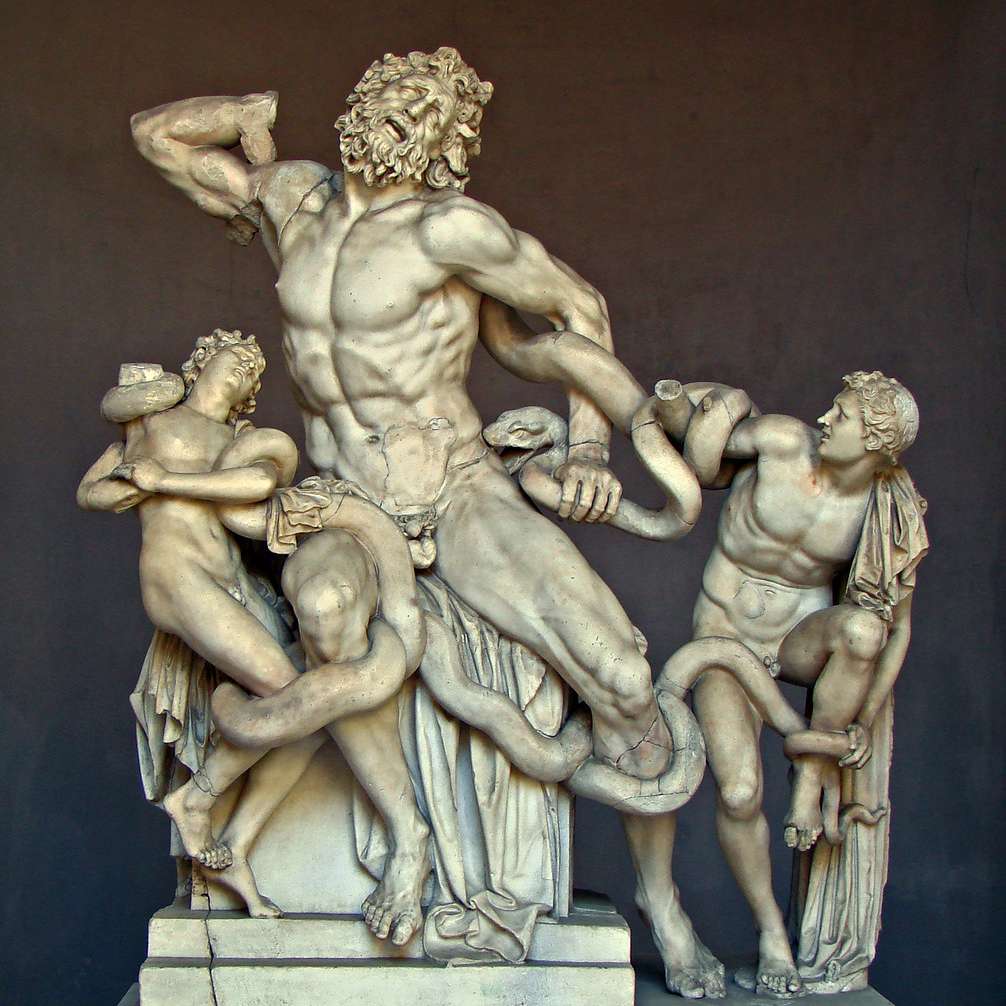 Laocoön Sculpture sliding puzzle online
