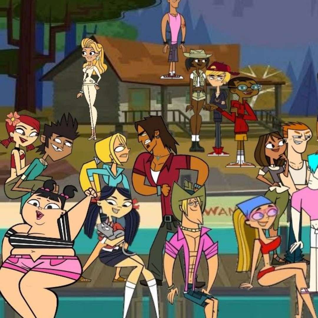 Total Drama Slide Puzzle online puzzle