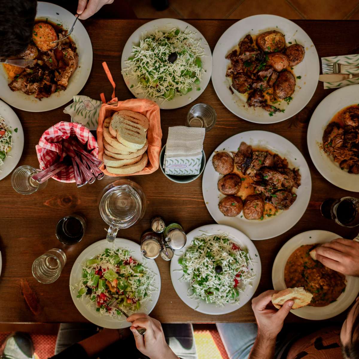 家族の食事 スライディングパズル・オンライン
