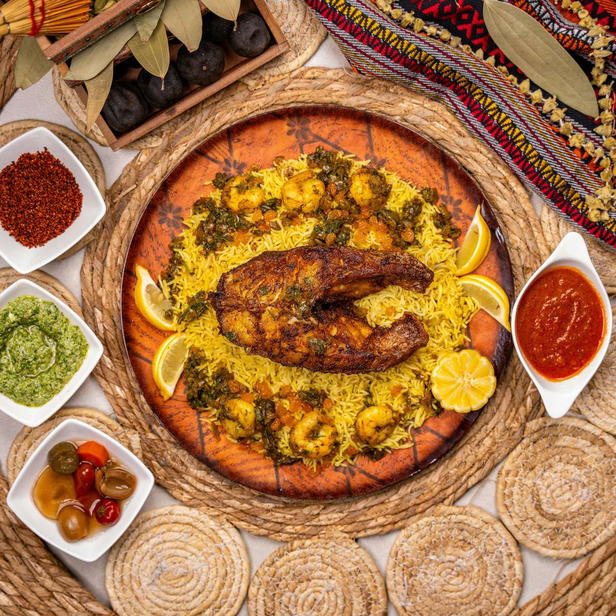 Ethnic meal online puzzle