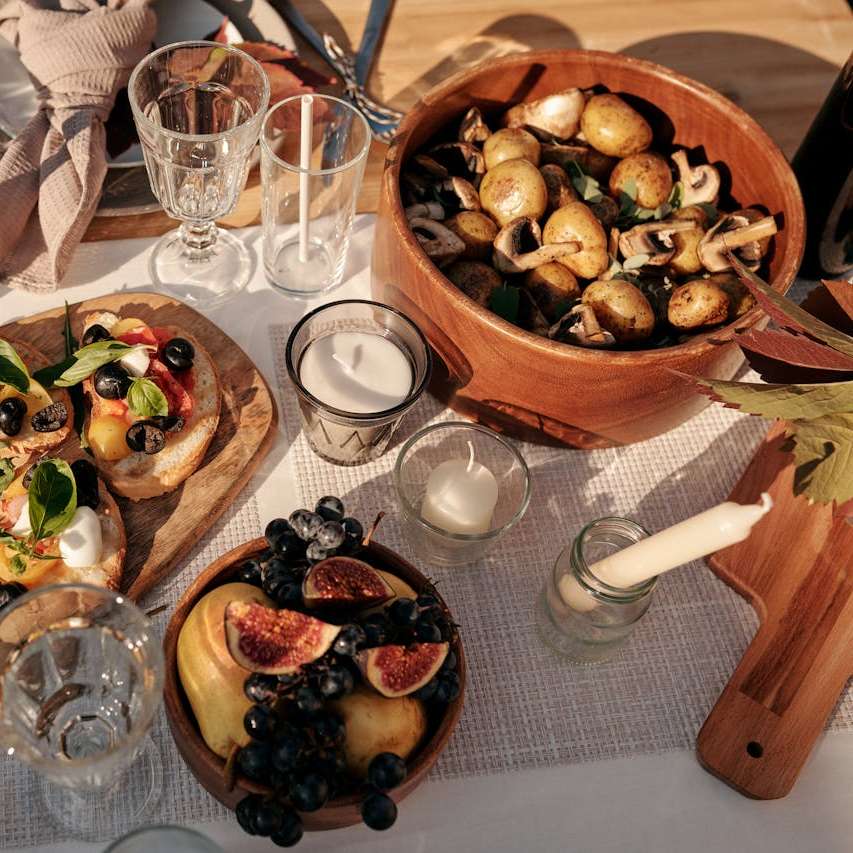 Ozdobný oběd posuvné puzzle online