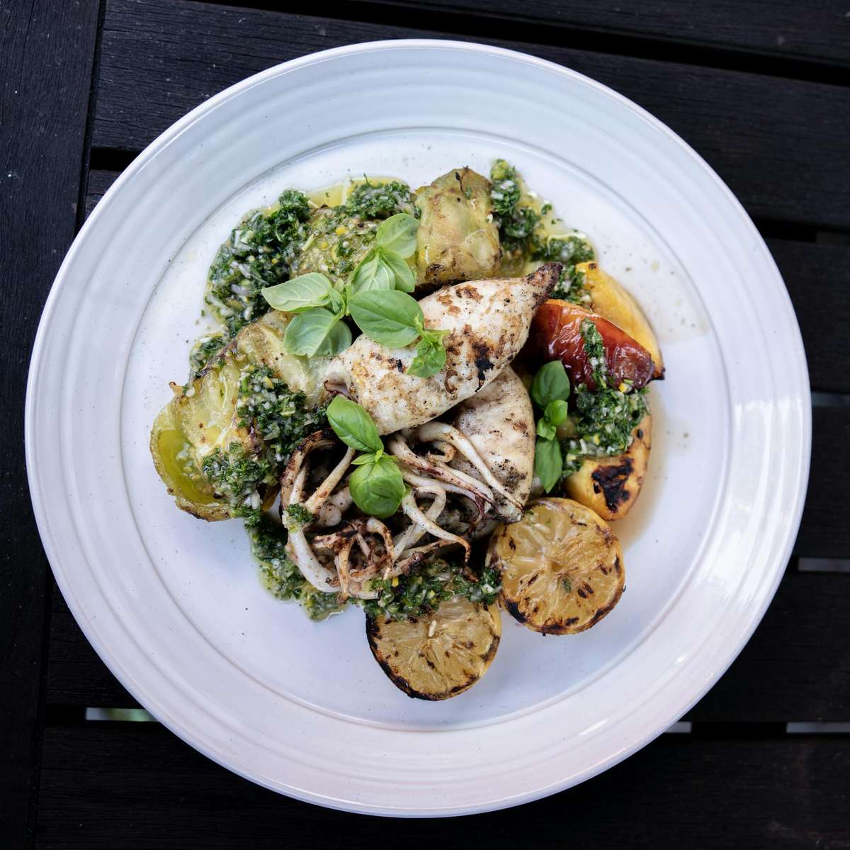 カラフルなディナー スライディングパズル・オンライン