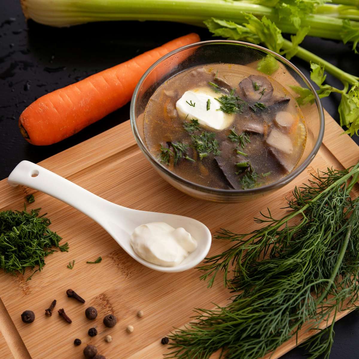 Руска рецепта за супа онлайн пъзел