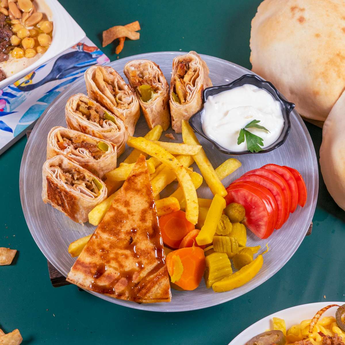 Модерно мексиканско ястие плъзгащ се пъзел онлайн