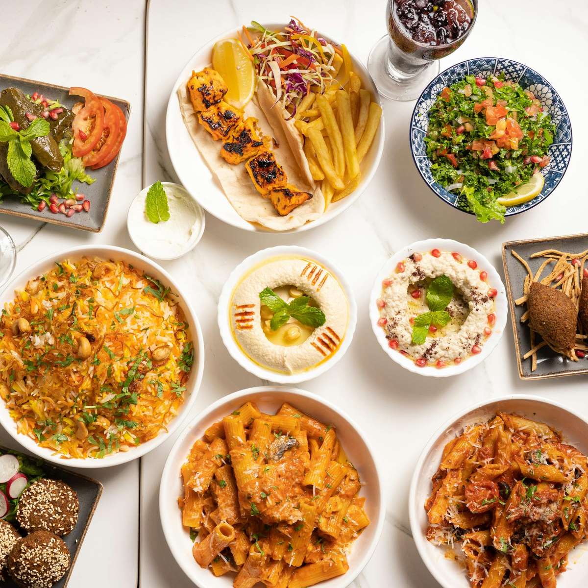 Большое меню ужина раздвижная головоломка онлайн