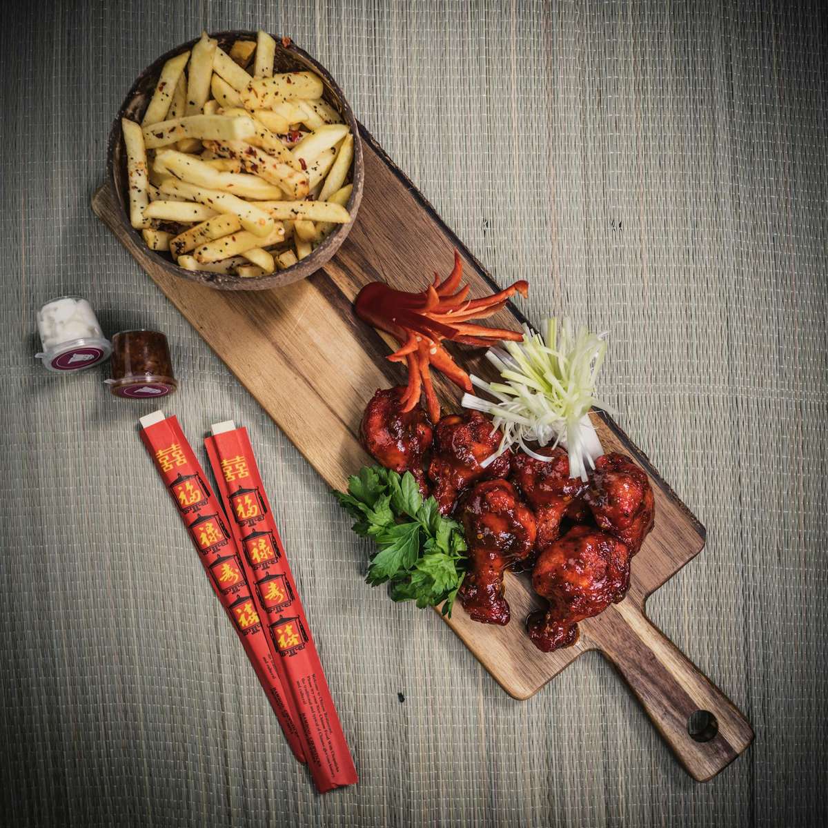 Азиатските хранителни чинии онлайн пъзел