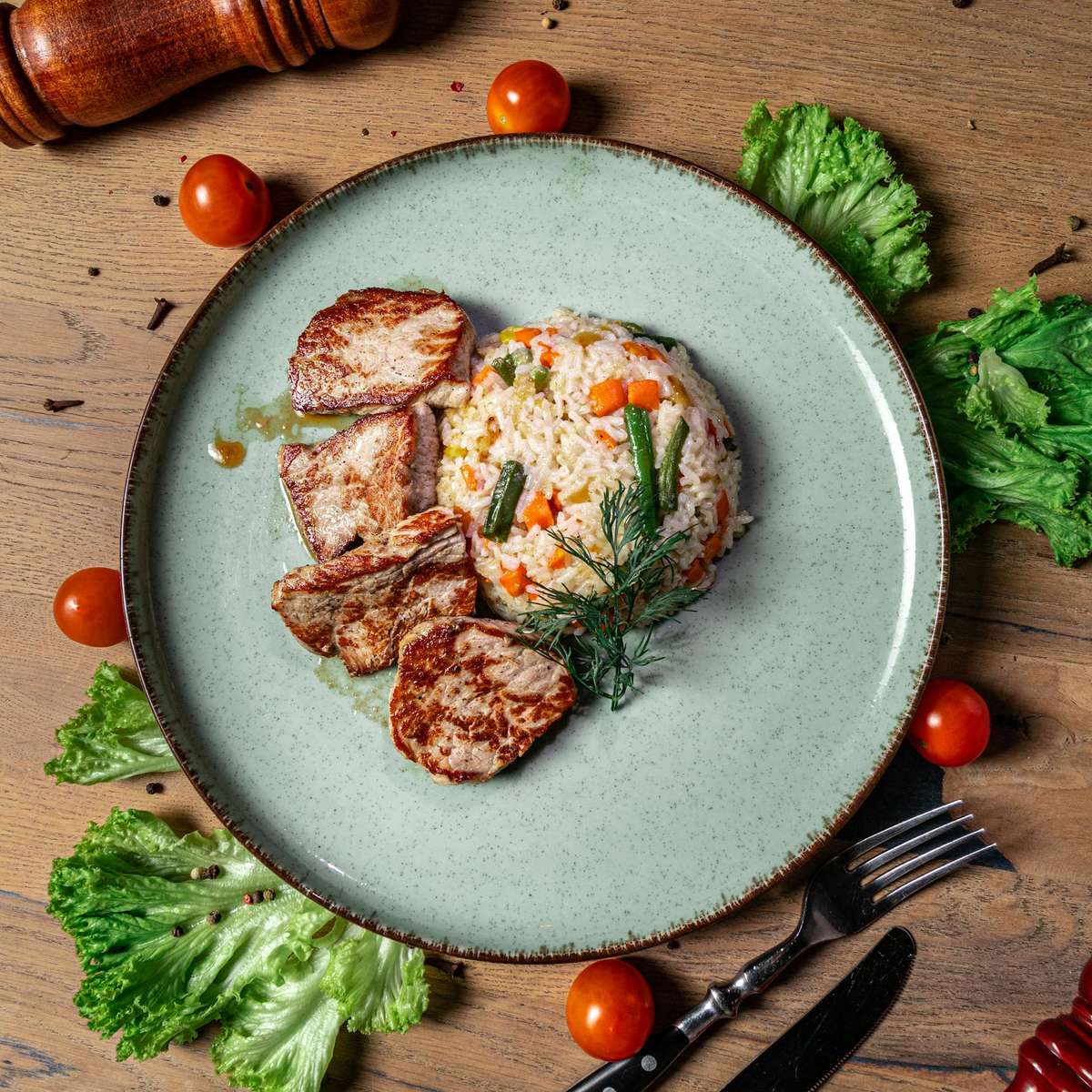 Куриный ужин раздвижная головоломка онлайн