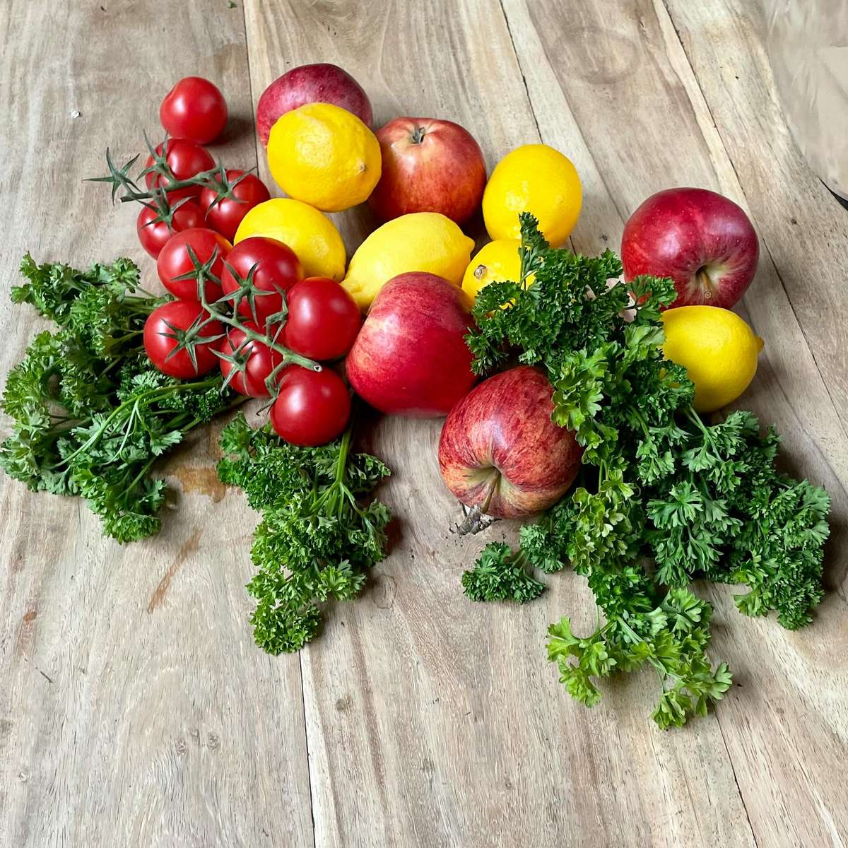 Пресни продукти плъзгащ се пъзел онлайн