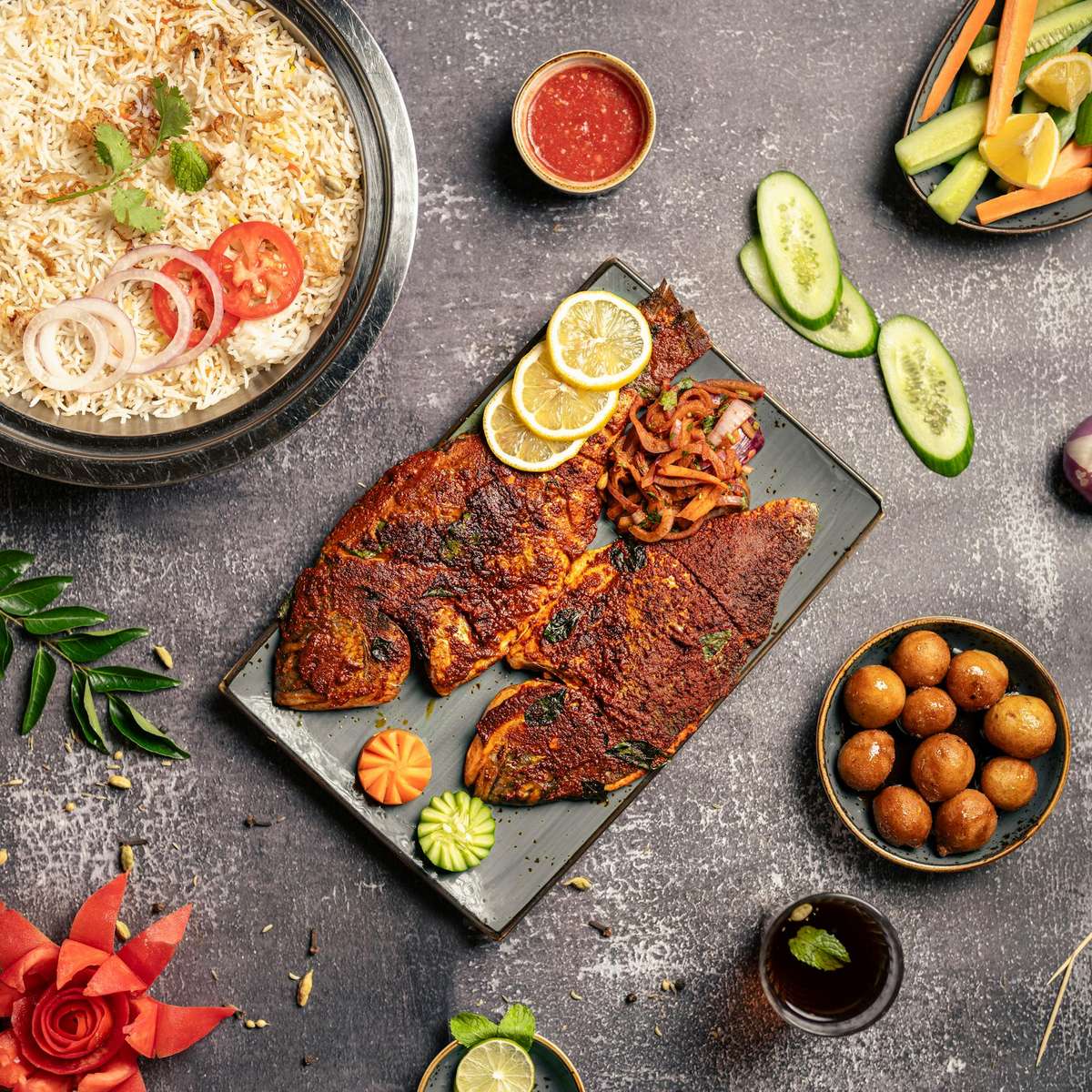 Вечеря риби розсувний пазл онлайн