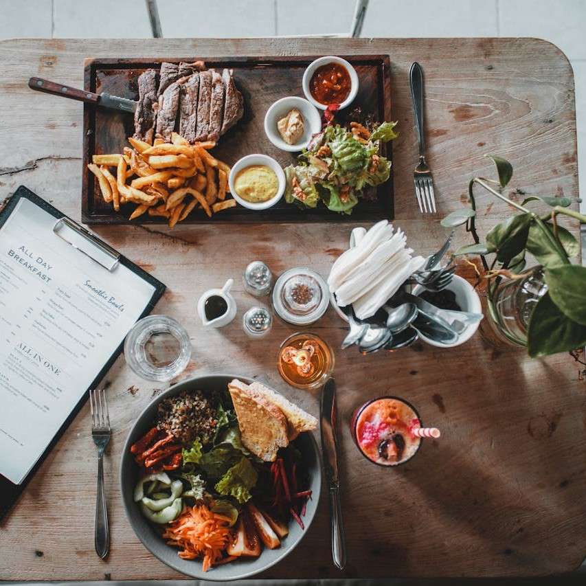 Entro del ristorante puzzle scorrevole online