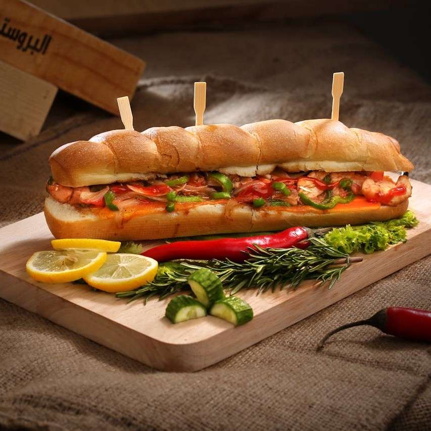 Esposizione perfetta dei panini puzzle online