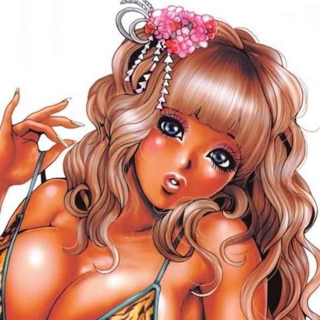 Гяру Куро раздвижная головоломка онлайн