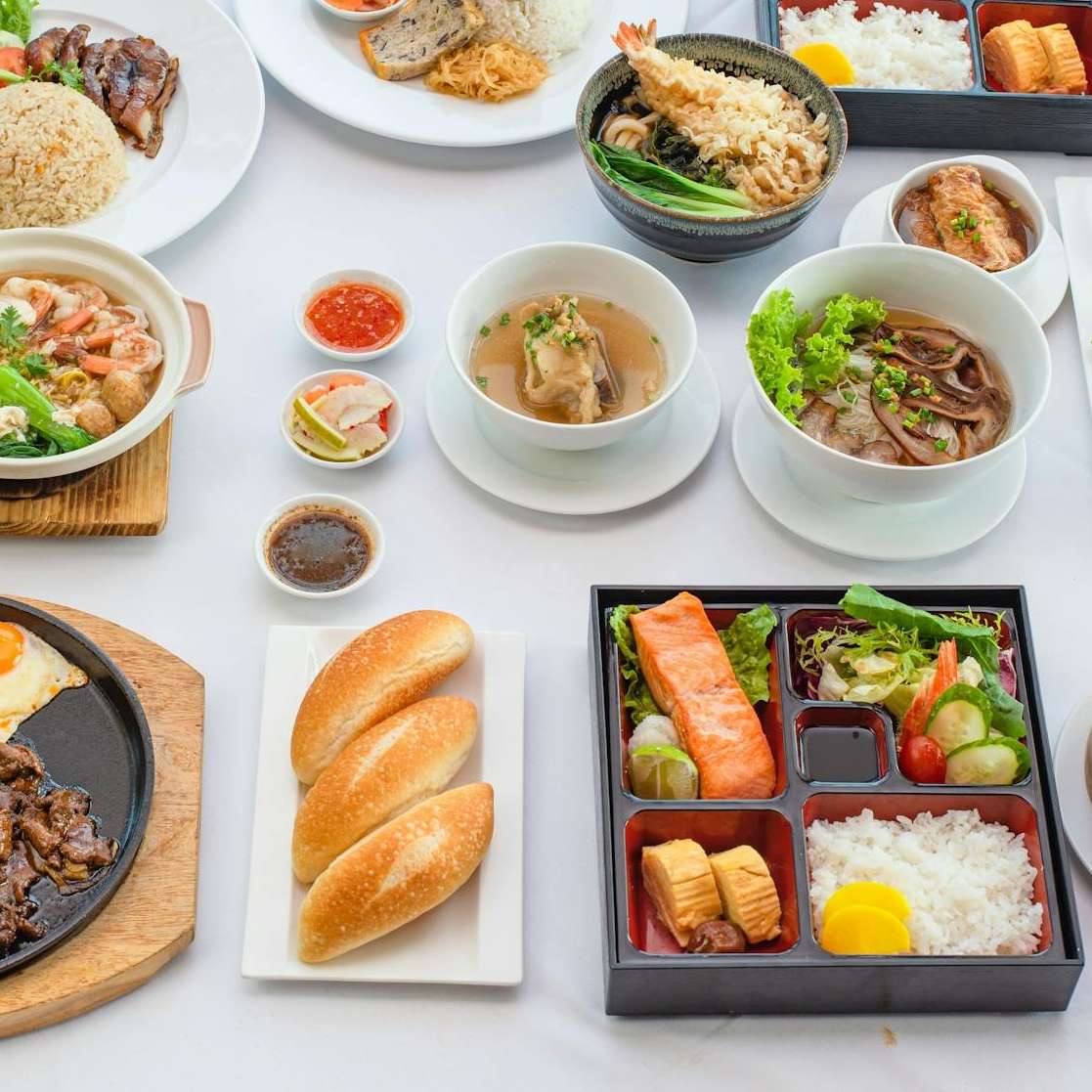 Lebensmittelpräsentation Schiebepuzzle online