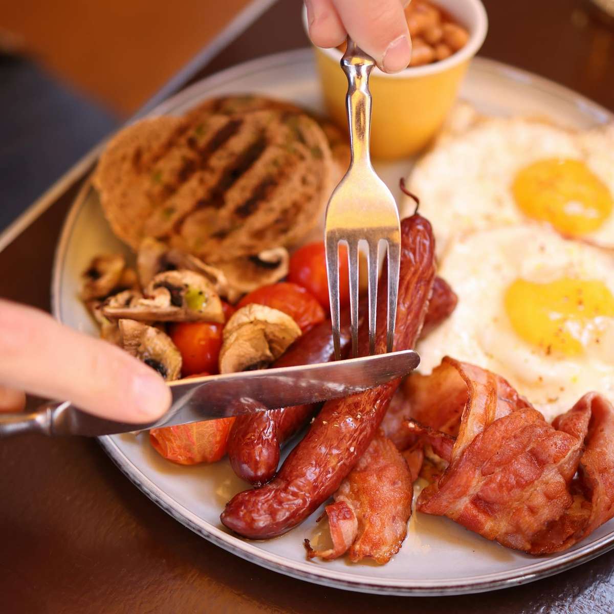 Grande café da manhã puzzle deslizante online