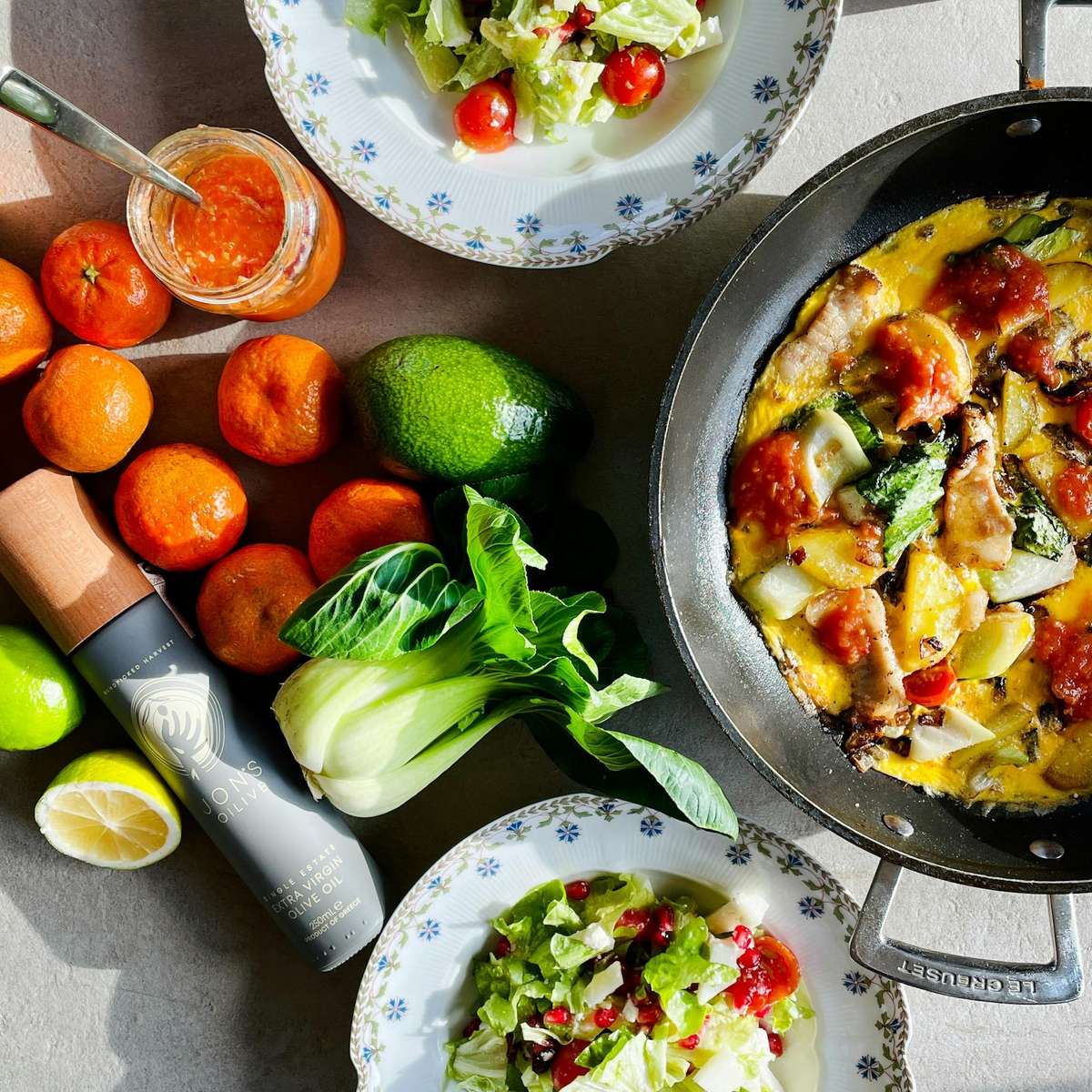 Entrada de legumes puzzle online