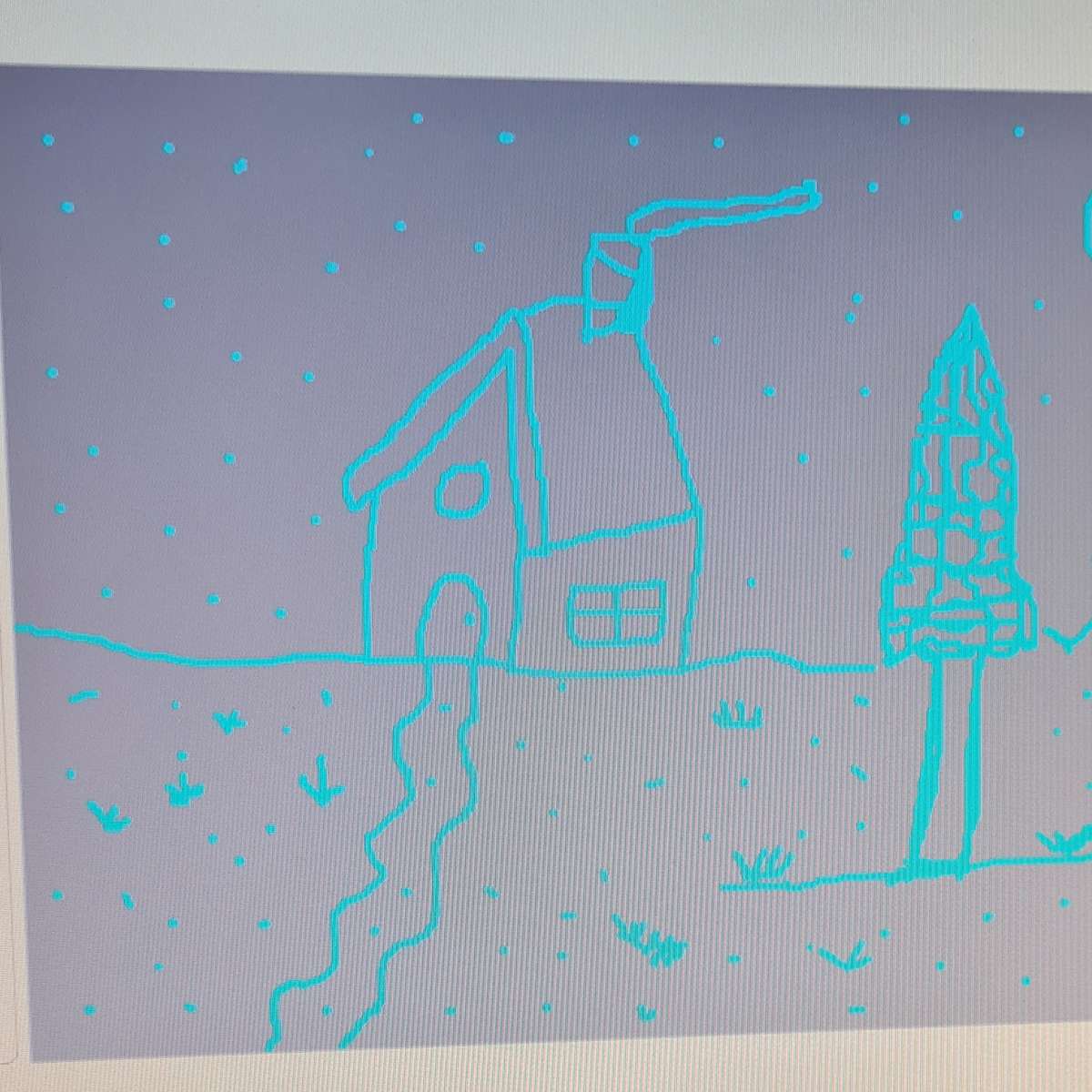 PAISAGEM NOCTURNA. puzzle online