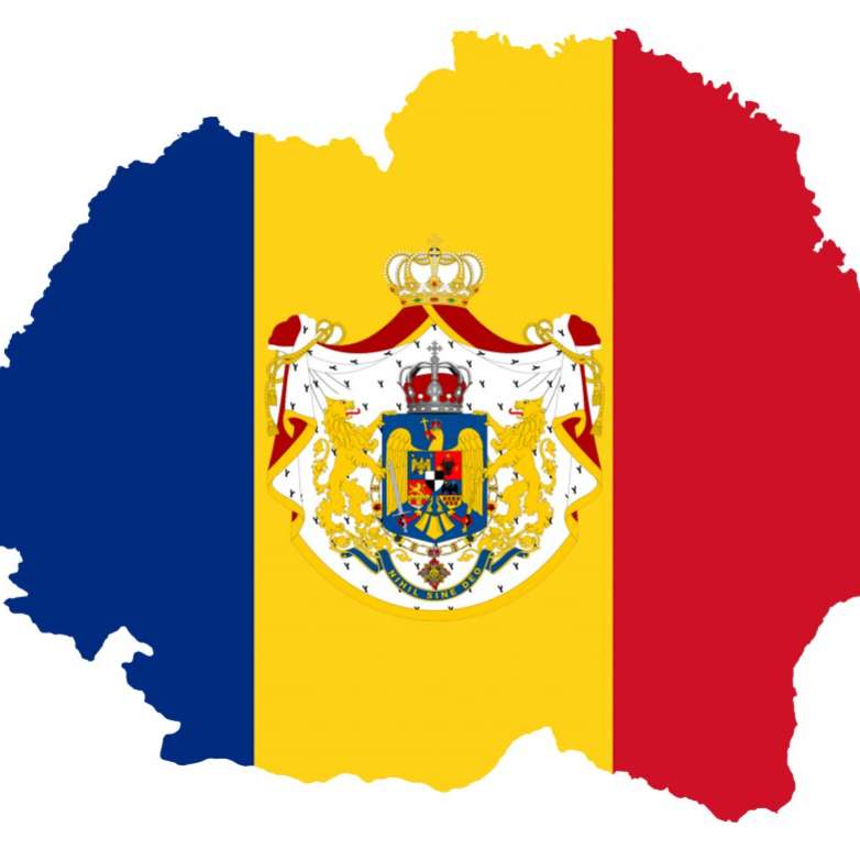 Mapa da Roménia puzzle online