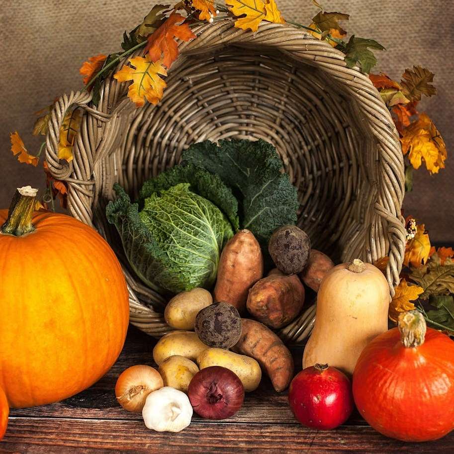 Осінній урожай онлайн пазл