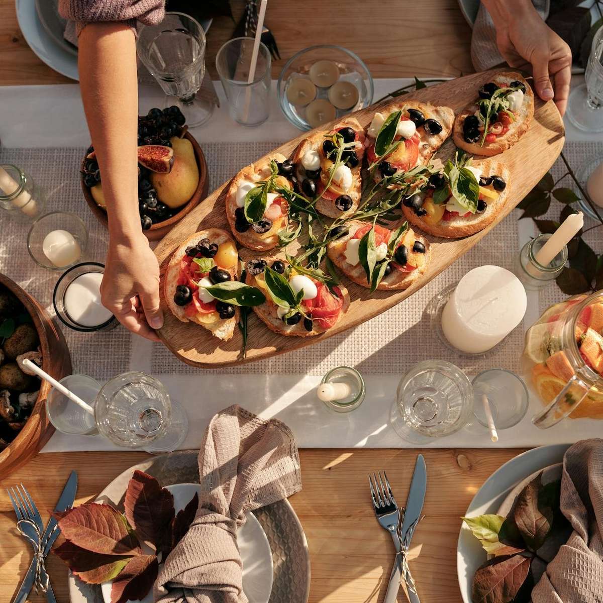 Friendsgiving плъзгащ се пъзел онлайн