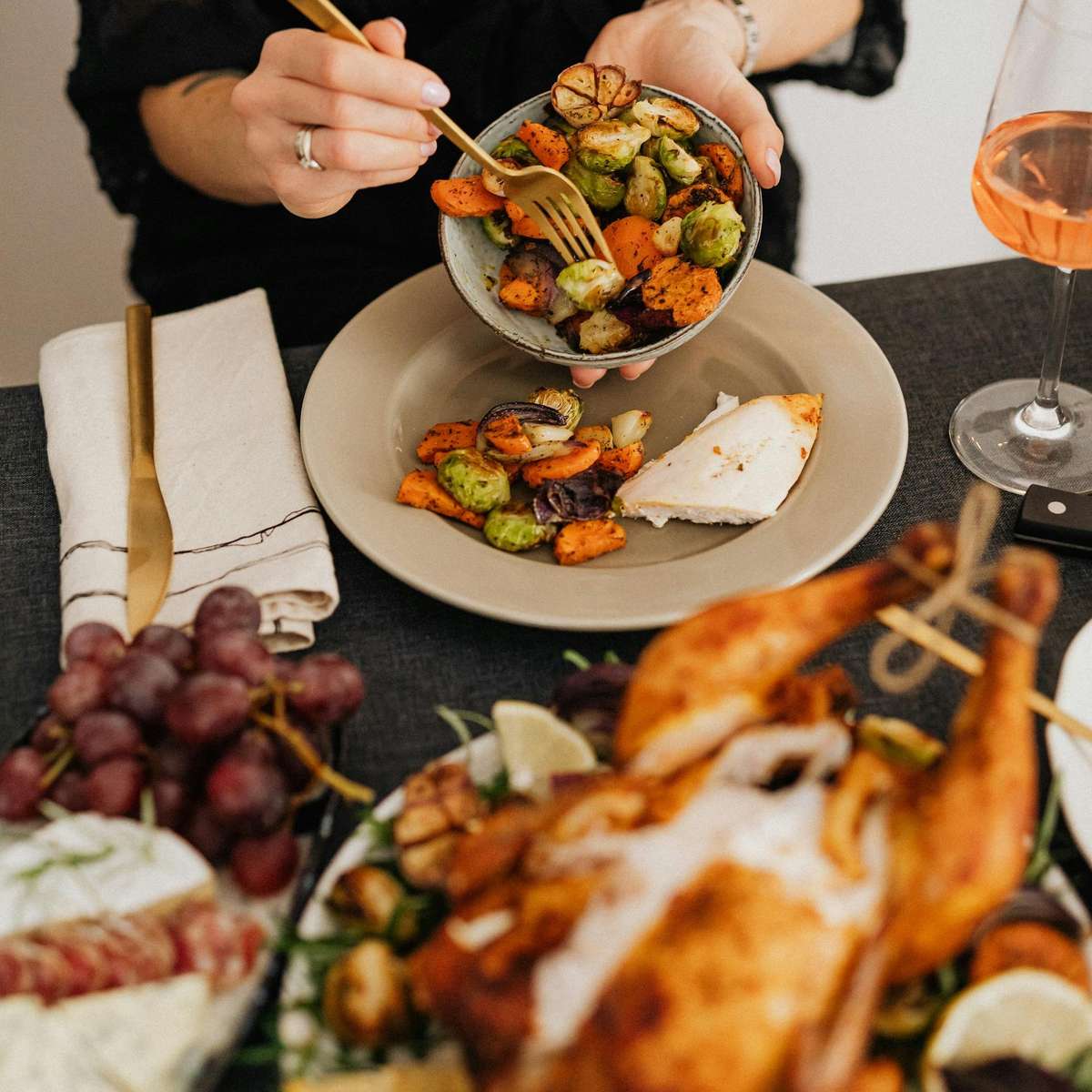 感謝祭の夕食 オンラインパズル