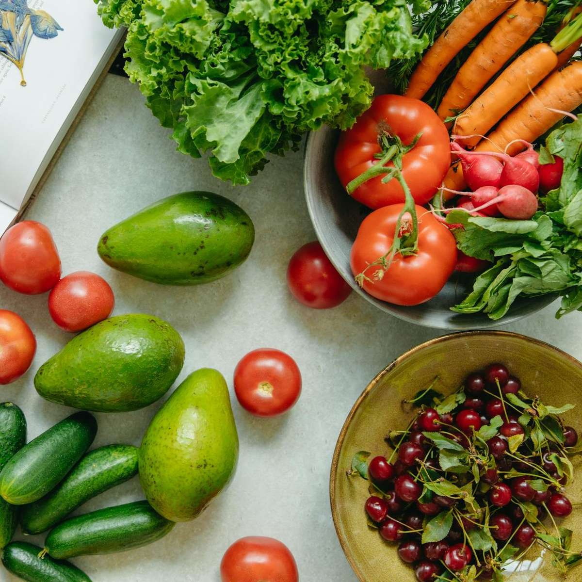 新鮮な食材 オンラインパズル