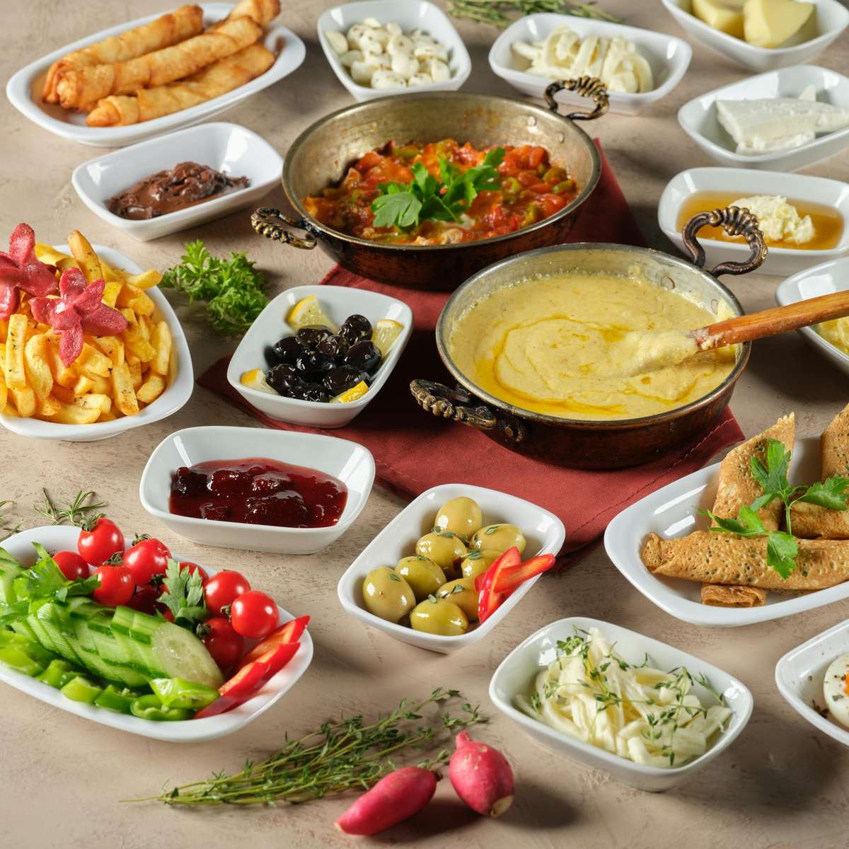 Οθόνη σε μπουφέ online παζλ