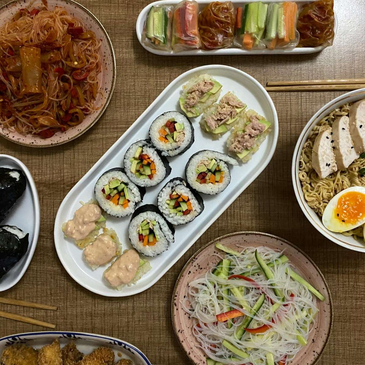 Japansk måltid Pussel online