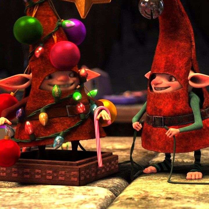 gatti-randagi_Elfi di Natale 03 puzzle scorrevole online